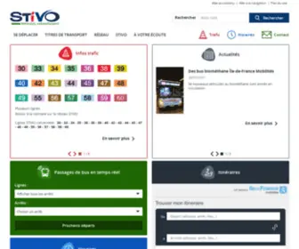 Stivo.com(Votre bus à Cergy) Screenshot