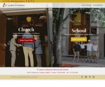 Stjames-Lutheran.org(Stjames Lutheran) Screenshot
