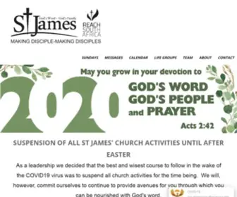 Stjamesbloem.co.za(St James Bloemfontein) Screenshot