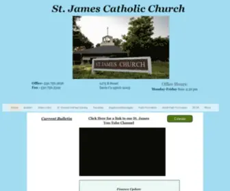 Stjamesdavis.org(Home) Screenshot