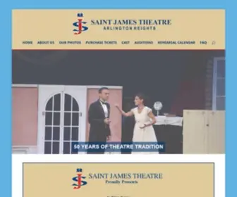 Stjamestheatre.org(Saint James Theatre) Screenshot