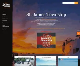 Stjamestwp.org(St James Township) Screenshot