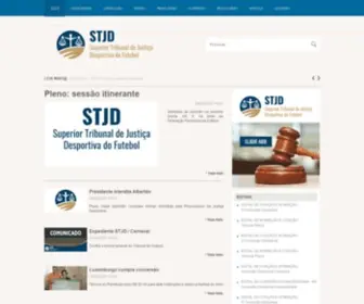 STJD.org.br(Superior Tribunal de Justiça Desportiva) Screenshot