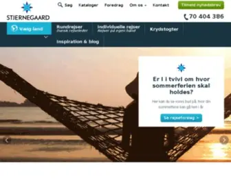 Stjernegaard-Rejser.dk(Mere end 30 års erfaring) Screenshot