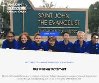 Stjohns-Springgreen.org(St John the Evangelist) Screenshot