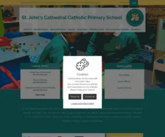 Stjohnscathedralschool.org.uk(St John's Cathedral Catholic Primary School) Screenshot