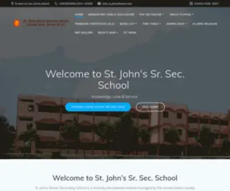 Stjohnsdamoh.co.in(Knowledge love & Service) Screenshot