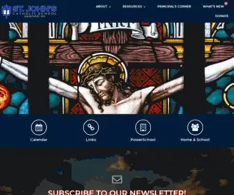 Stjohnshanover.com(John's Catholic School) Screenshot