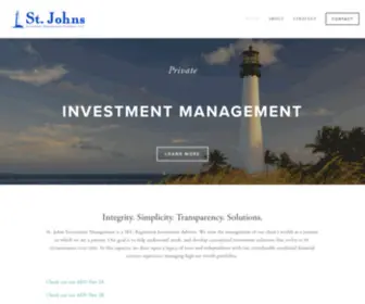 Stjohnsinv.com(Johns Investment Management) Screenshot