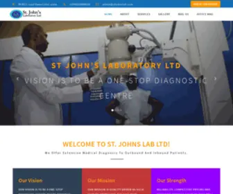 Stjohnslab.com(John's Laboratory Ltd) Screenshot