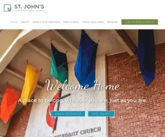 Stjohnslubbock.org(Welcome Home) Screenshot