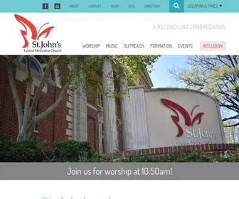 Stjohnsmidtown.org(John's United Methodist) Screenshot