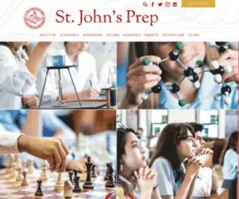 Stjohnsprepschool.org(St. John's Preparatory School) Screenshot