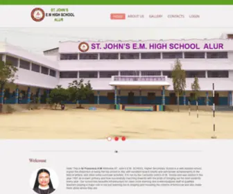 Stjohnsschoolalur.in(John's Alur) Screenshot