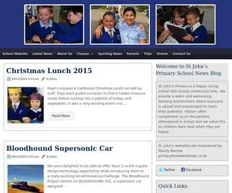 Stjohnssevenoaks.com(St John's Primary School) Screenshot