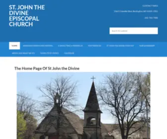Stjohnthedivine.org(Stjohnthedivine) Screenshot