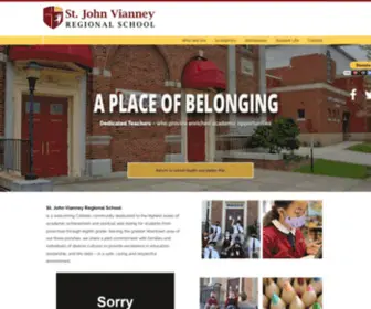 Stjohnvianneyschool.org(John Vianney Regional School) Screenshot