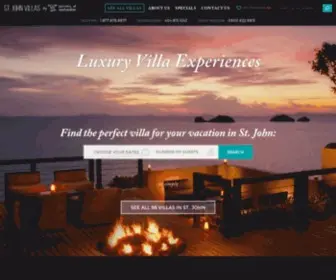 Stjohnvillas.com( onefinestay) Screenshot