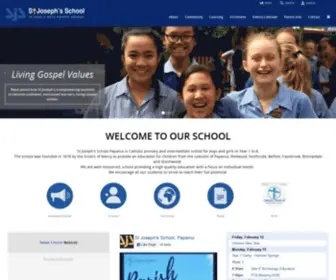 Stjopapa.school.nz(St Joseph's School) Screenshot