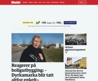 Stjordalens-Blad.no(Bladet) Screenshot