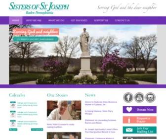 Stjoseph-Baden.org(Sisters of St) Screenshot