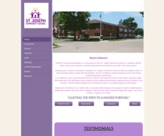 Stjosephcommunityschool.com(Joseph Community School) Screenshot