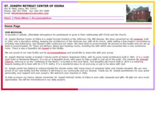 Stjosephretreatcenter.com(Joseph Retreat Center) Screenshot