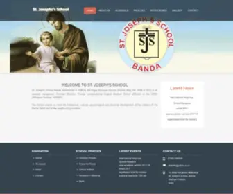 Stjosephsbanda.com(Saint Joseph Convent School) Screenshot