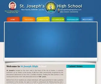 Stjosephschoolgnt.com(St.Joesph's High School) Screenshot