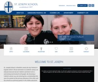 Stjosephsea.org(St. Joseph School) Screenshot