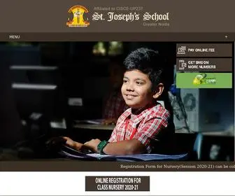 Stjosephsgn.com(Greater Noida Schools) Screenshot