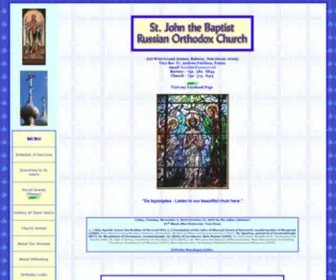 STjrussianorthodox.com(Orthodox Church) Screenshot