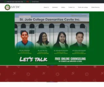 Stjude.edu.ph(Jude College Dasmarinas) Screenshot