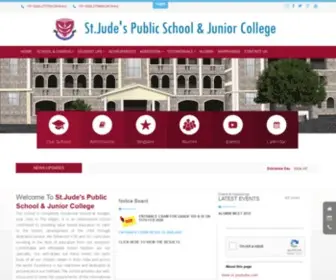 Stjudesonline.in(International Residential Public School) Screenshot