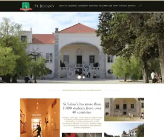 Stjulians.com(Julian’s School) Screenshot