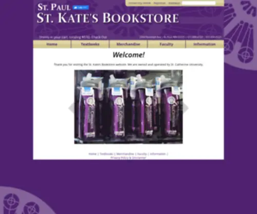 StkatebookStore.com(Store Selection) Screenshot