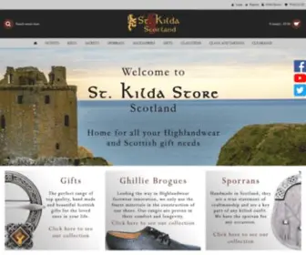 StkildaStore.com(St Kilda Store & Kilts) Screenshot