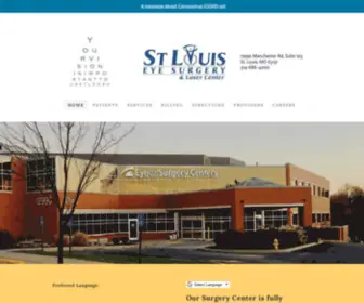 STL2020.com(Louis Eye Surgery and Laser Center) Screenshot