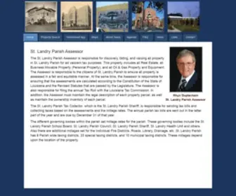 Stlandryassessor.org(Landry Parish Assessor Web Site) Screenshot