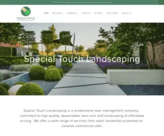Stlandscaping.com(Special Touch Landscaping) Screenshot