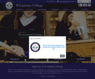 Stlaurencecollege.com(St Laurence College) Screenshot