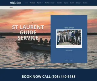 Stlaurentguideservice.com(Daniel St Laurent) Screenshot