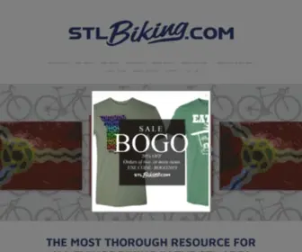 STlbiking.com(STL BIKING) Screenshot