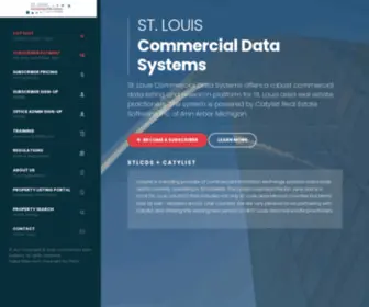 STLCDS.com(Louis Commercial Data Services) Screenshot