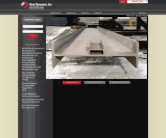 STLD-CCI.com(Steel Dynamics Structural and Rail Division) Screenshot