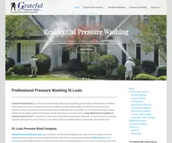 STLgratefulpressurewash.com(Grateful Pressure Washing St Louis) Screenshot