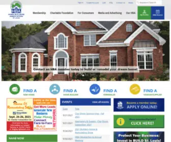 STLhba.com(Home Builders Association of St Louis & Eastern Missouri) Screenshot