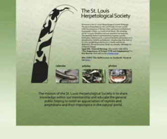 STlherpsociety.org(SLHS) Screenshot