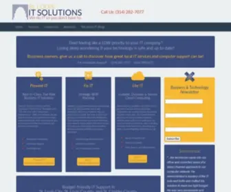 Stlitsolutions.com(Technology Services) Screenshot