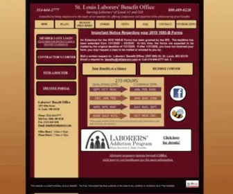 STllaborers.com(St Louis Laborers Union) Screenshot